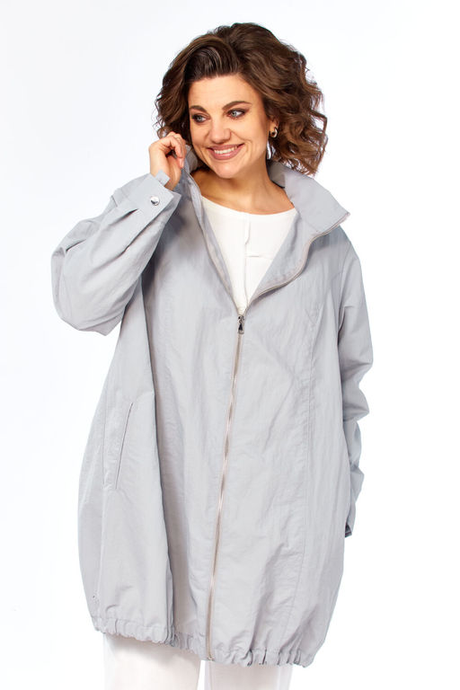 Парка Diamant 2140 серый  фото 3