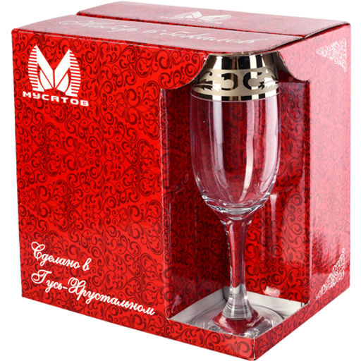 MS419/01 Набор 6ти бокалов д/шампан. 190мл БОГЕМ(х4) - Mayer&boch фото 3