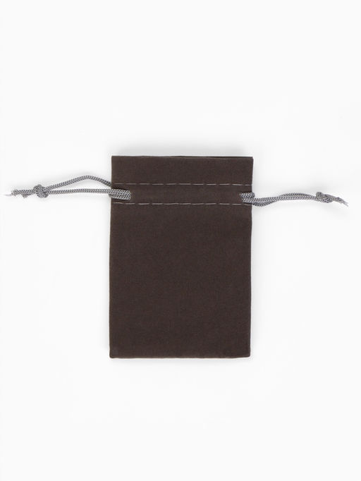 Набор мешочков для украшений подарочных 50 шт. бархатный «Классика», 6×8 см (±1 см), серый