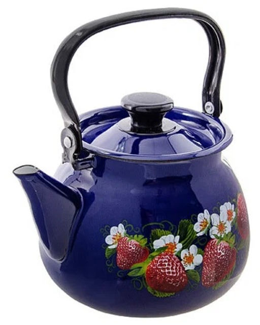 ЭМ_Чайник 3,5 л б/св п/р сфер (декор)(син,бост,бир,салат,крас) арт 42115-133/6 КМК