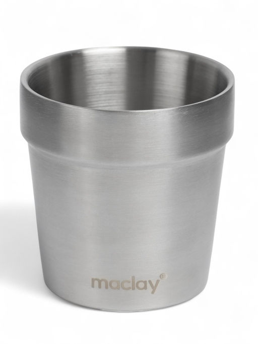 Стакан походный Maclay, 180 мл, нержавеющая сталь, двойное дно