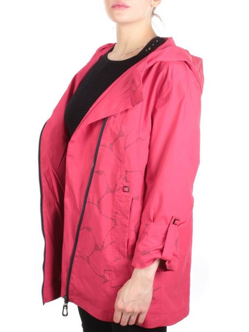 F809 CRIMSON Ветровка женская CO-COCOPINE (85% хлопок, 15% полиэстер) - Fashion фото 7