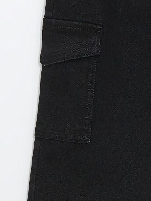 Rahat Kal?p Beli Lastikli Erkek ?ocuk Jean Pantolon