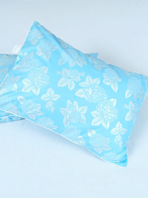 2шт Комплект наперников для подушки из тика - Голубой - Гармония уюта фото 5