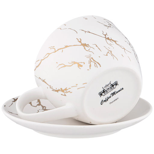 ЧАЙНАЯ ПАРА LEFARD КОФЕМАНИЯ, 450МЛ 17*16,5*8,5СМ  фото 3