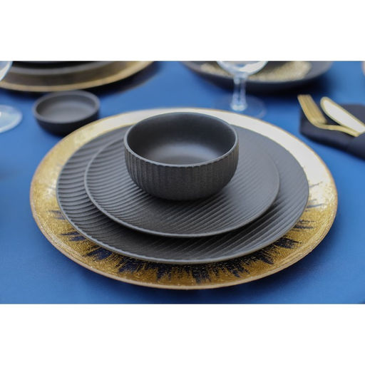 Миска Magistro Line, 350 мл, d=11.5 см, фарфор, чёрная фото 5