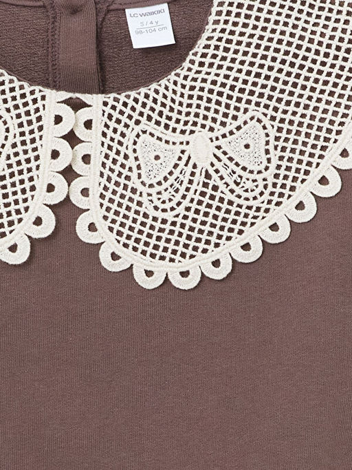 Bebe Yaka Nak??l? K?z Bebek Sweatshirt - Waikiki фото 2