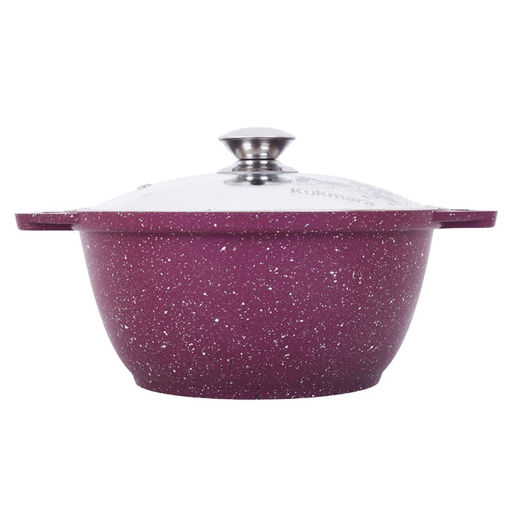 Кастрюля алюмин. 2л (стекл.крышка) (АП) "Trendy style" mystery (к21tsm) (Кукмара)