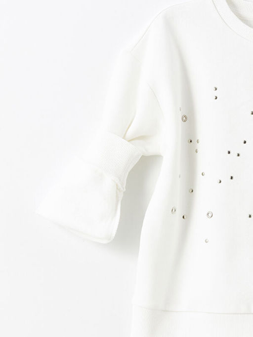 Bisiklet Yaka K?z ?ocuk Sweatshirt ve Tayt - Waikiki фото 3