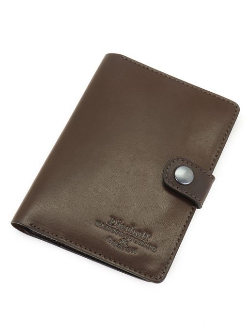 Мужская кожаная обложка для паспорта и автодокументов Dierhoff Д 6014-904 - Sergio valentini фото 5