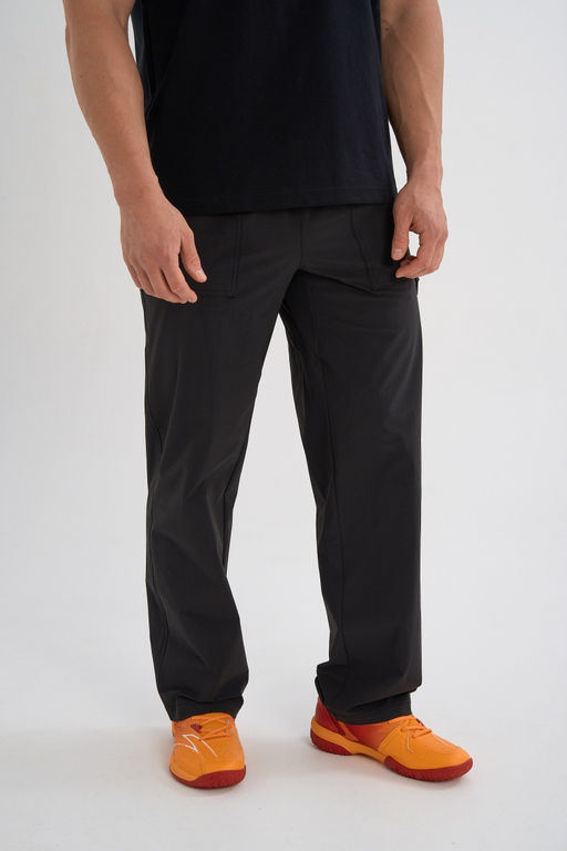 Брюки текстильные Черный ANTA OUTDOOR Woven Track Pants фото 3