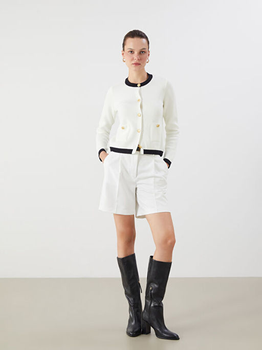 Bisiklet Yaka Kad?n Triko H?rka