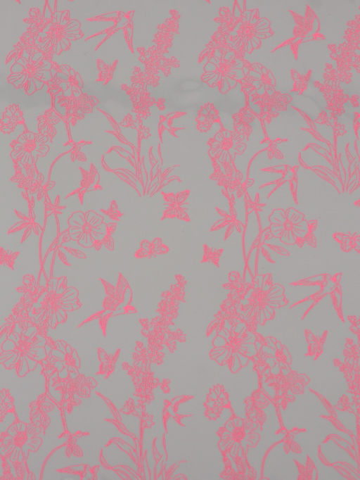 Плёнка для цветов «Ласточки», прозрачный/розовый туманный, 0.6×9.3±5% м, 40 мкм, 200 г