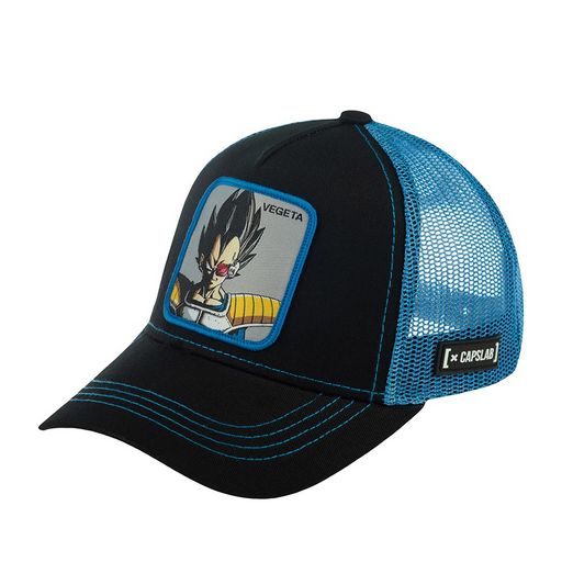 Детская бейсболка CAPSLAB арт. CL/DBZ/3/VEGB Junior Dragon Ball Vegeta (темно-синий / голубой)