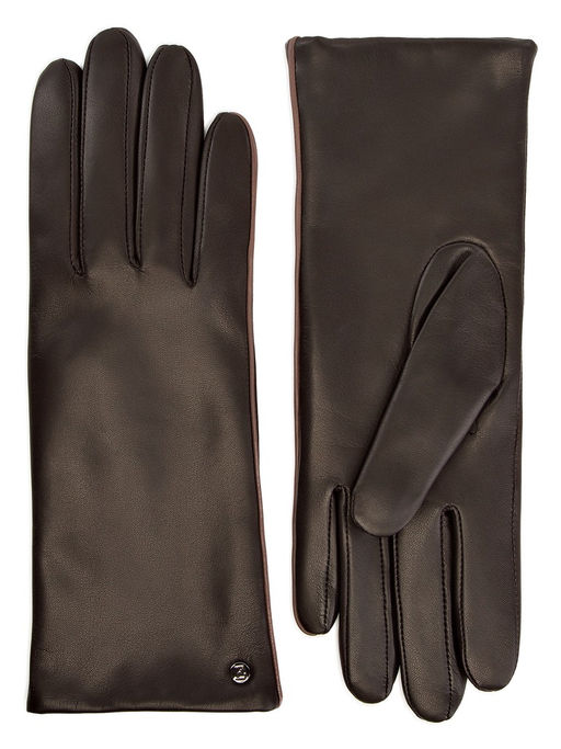 Перчатки женские ш+каш. IS01080 d.brown - Eleganzza фото 4