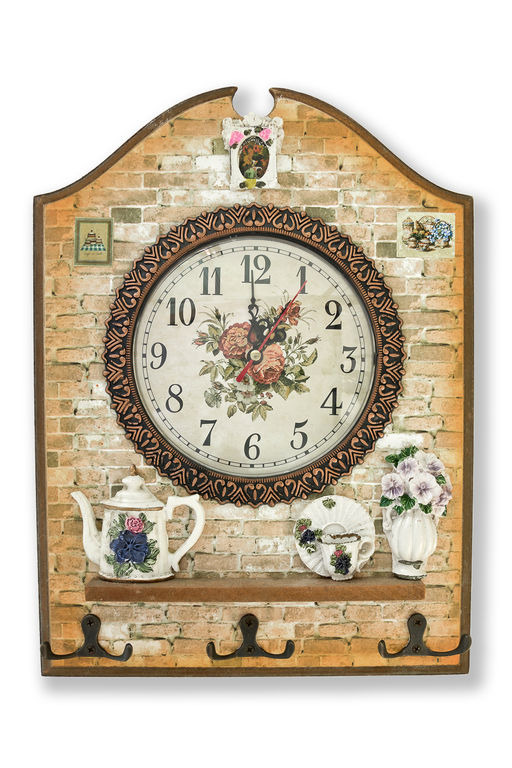 Ключница деревянная 28*37 см, №8 (в ассортименте) - Больше подарков фото 2