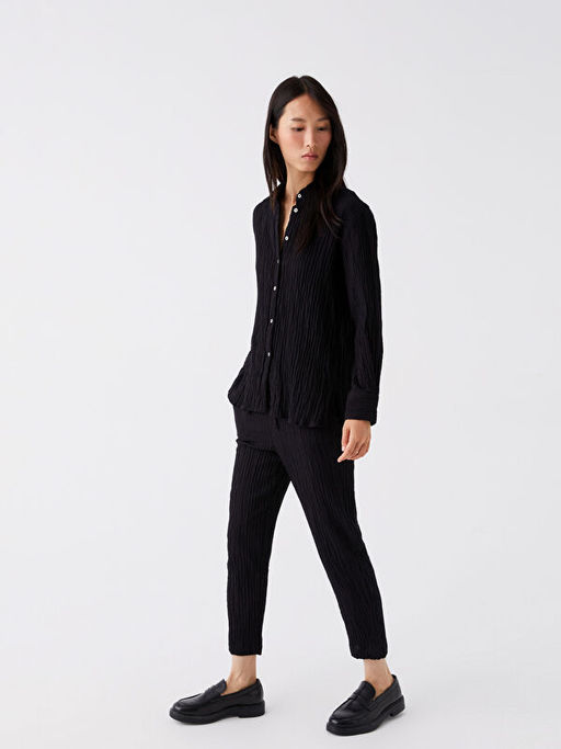 Beli Lastikli Havu? Kesim Kad?n Pantolon