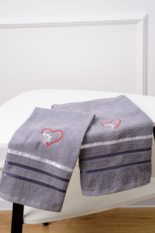 14418/9 Полотенце Лапка сердце - Натали фото 6