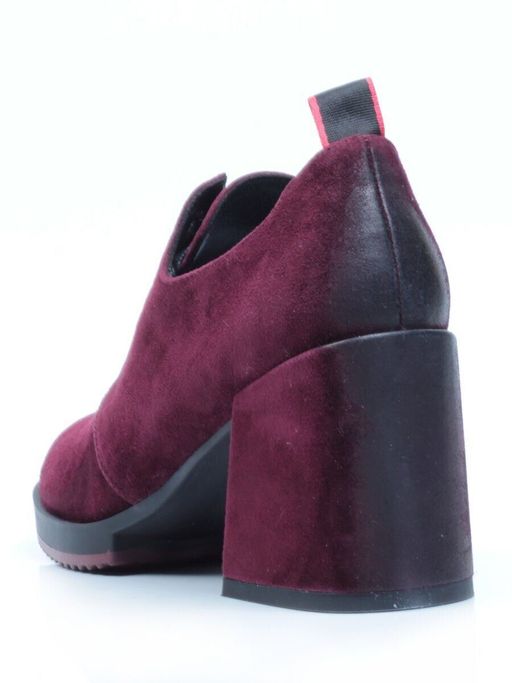 01-FDX122-2P WINE Ботильоны женские (натуральная замша) - No name фото 7