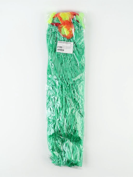 Гавайский декор, 200×60 см, зеленый