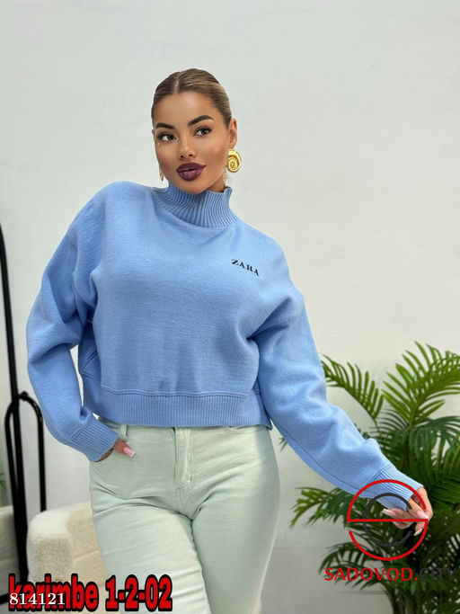 Кофта женская однотонная - Bruno фото 2