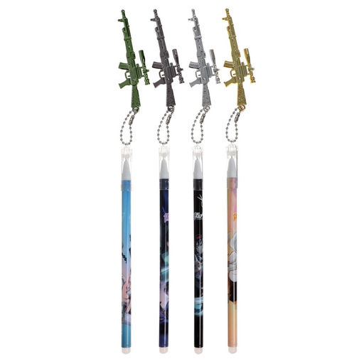 Цена за 12 шт. Ручка - прикол гелевая Ружье, МИКС (штрихкод на штуке) - Calligrata фото 10