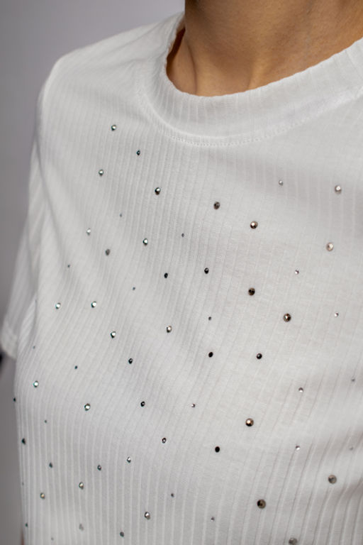 Арт. 3402/1 Футболка женская 44-52 (5 шт) Цвет:белый - Калинка фото 10