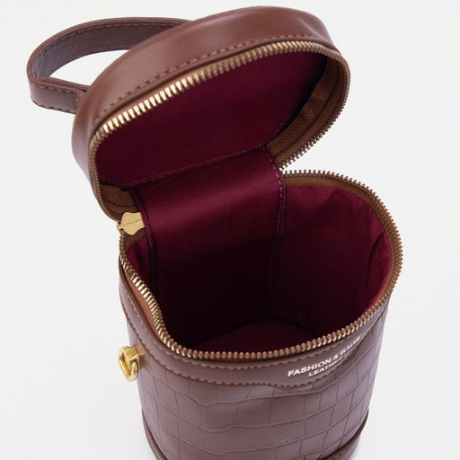 Кросс-боди на молнии, цвет коричневый - Simaland фото 3