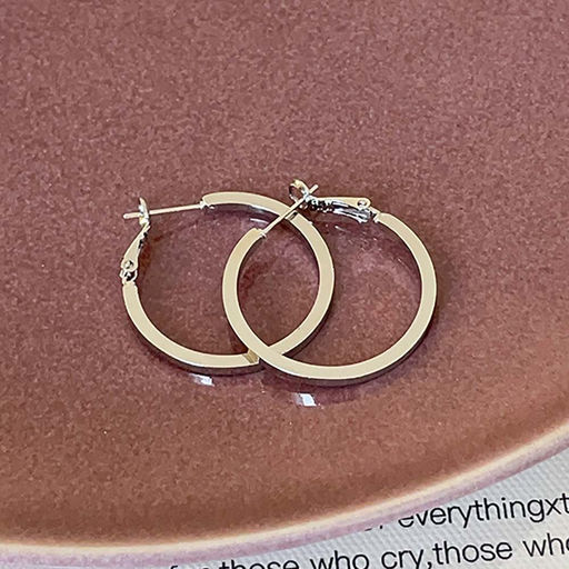 Серьги-кольца с замком кольцо арт. 13 4136 (id 280939)