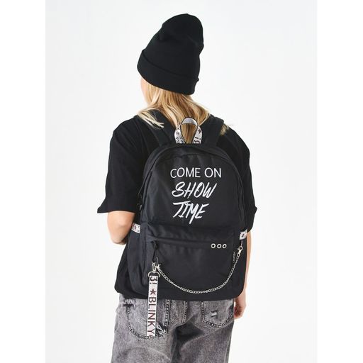 Рюкзак Come on Show Time чёрный с серым - Blinky фото 6