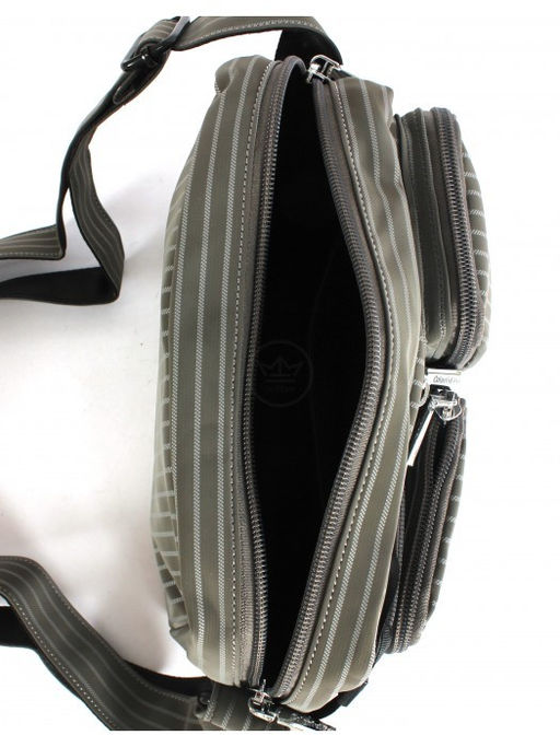 Сумка женская текстиль CF-997, 1отд, плечевой ремень, серый SALE 264798 - Bobo фото 3