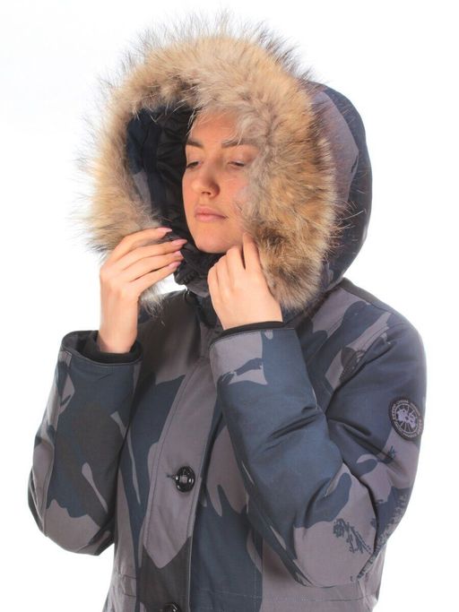 AH2580 Camouflage Куртка зимняя женская CANADA GOOSE (200 гр. био-пух) - Fashion фото 12
