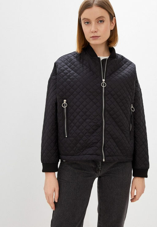 Стеганая куртка-бомбер - Incity фото 13