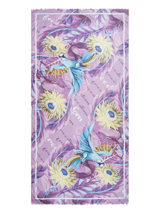 Палантин жен. хл+шелк 90х180 LIN22-099-10