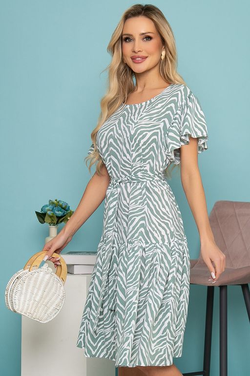 Платье Фантазия (нежная мята) П3479 - Lt collection фото 6