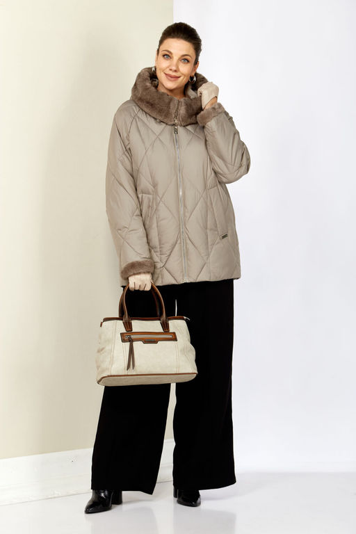 Куртка SHETTI 2202 беж  фото 7