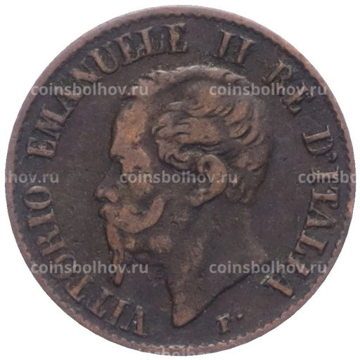 1 чентезимо 1861 года M Италия