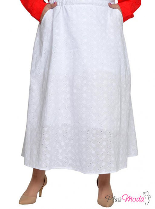 Юбка Модель №1882 размеры 44-84 - Plusmoda фото 5