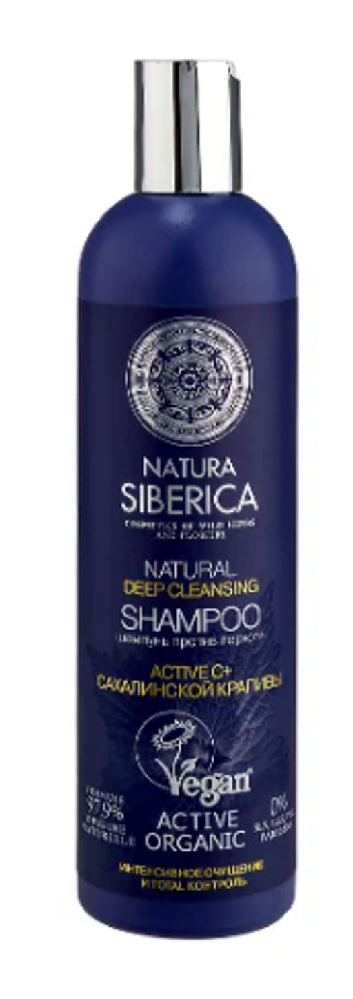 "NS" Natura Siberica Шампунь против перхоти "deep cleansing" 400мл