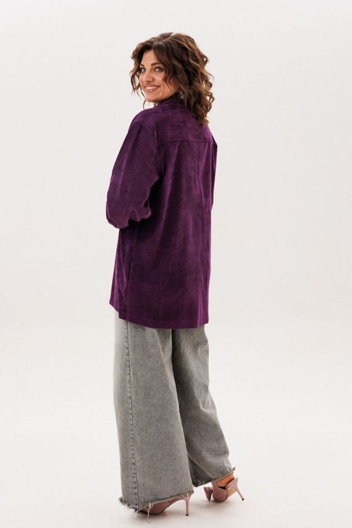 Рубашка ANELLI 1819 слива  фото 8