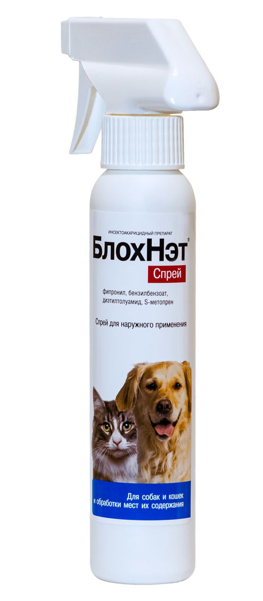 Блохнэт Спрей для кошек и собак от блох и клещей