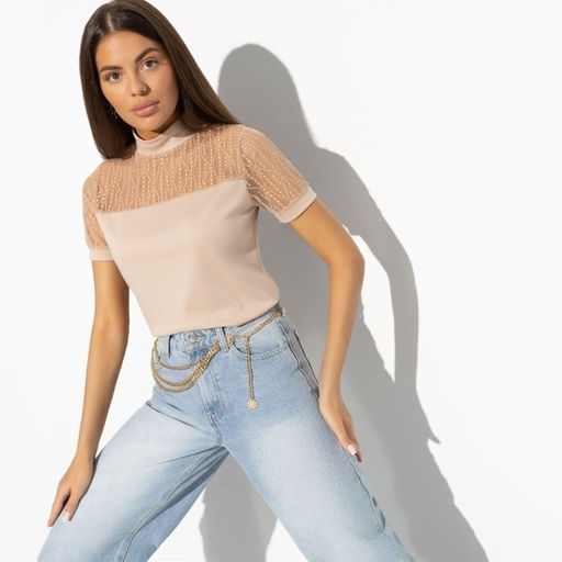 Водолазка универсальная
 С тобой вдвоём (beige) - Charutti фото 9