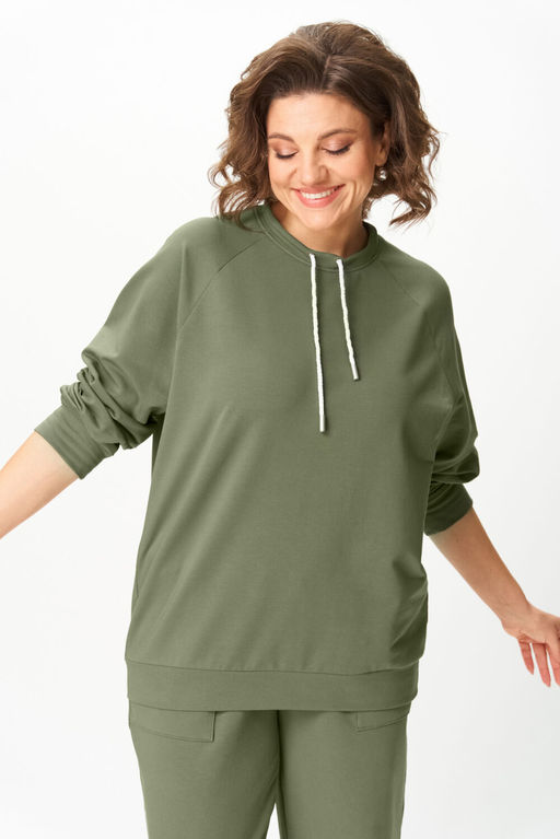 Джемпер Rumoda 2270 зеленый  фото 2