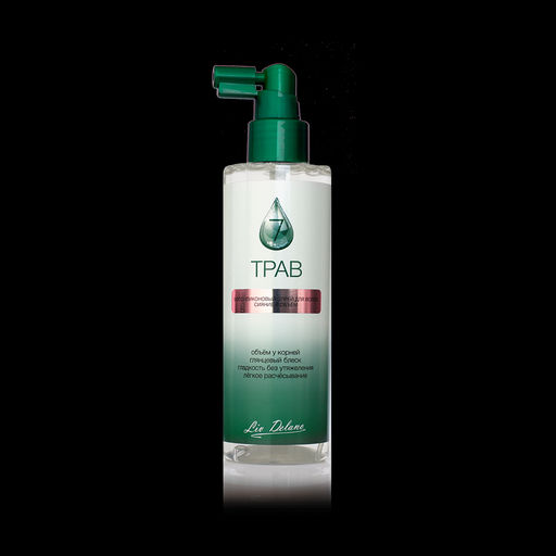 Liv-delano 7 трав Спрей для волос бессиликоновый Сияние и объем 200мл