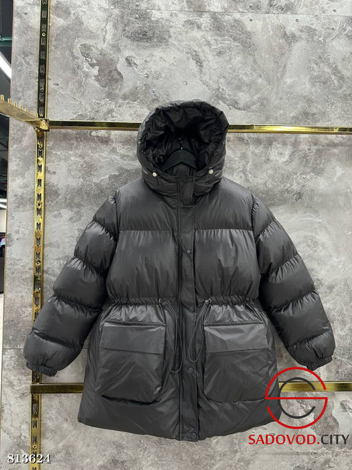 Теплый пуховик с акцентом на талии. - Bruno фото 2