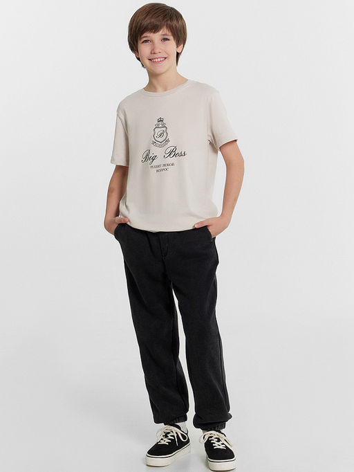 Брюки для мальчиков черные - Mark formelle фото 3