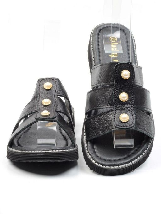 08-K18 BLACK Сандалии женские (натуральная кожа) - Фабричный китай фото 14