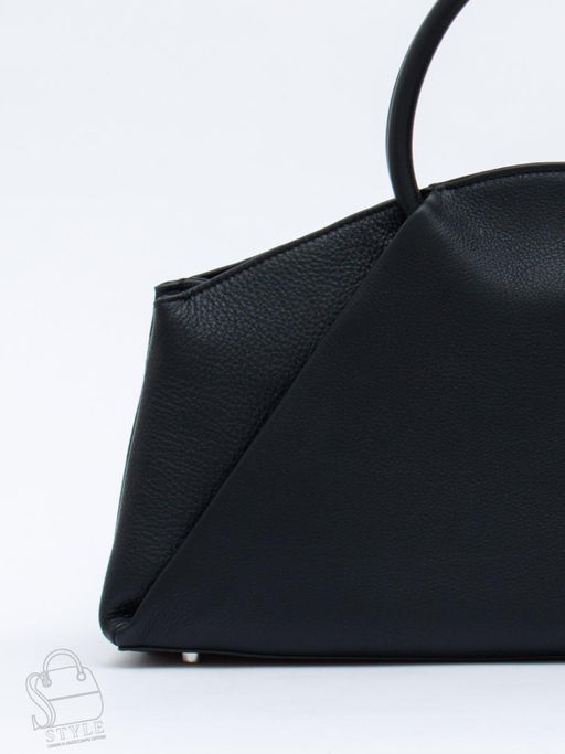 Сумка женская кожаная 1009M black Polina&Eiterou  в Новосибирске