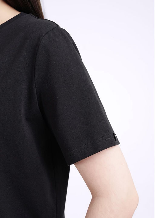 CLE LF010бк Футболка жен. ЧБ база чёрный - Clever wear фото 5