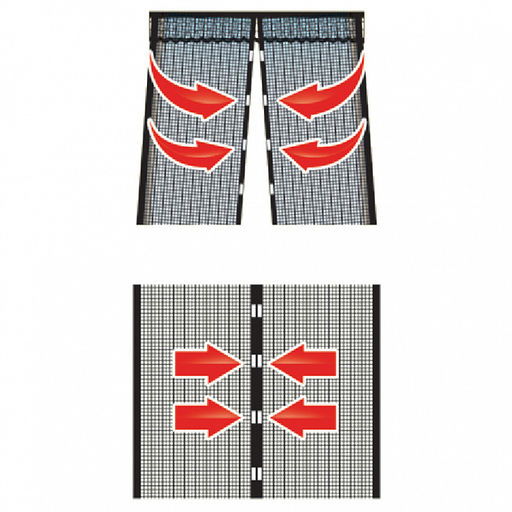 Сетка москитная цветок 100*220см УТ-4005 - Delta фото 12